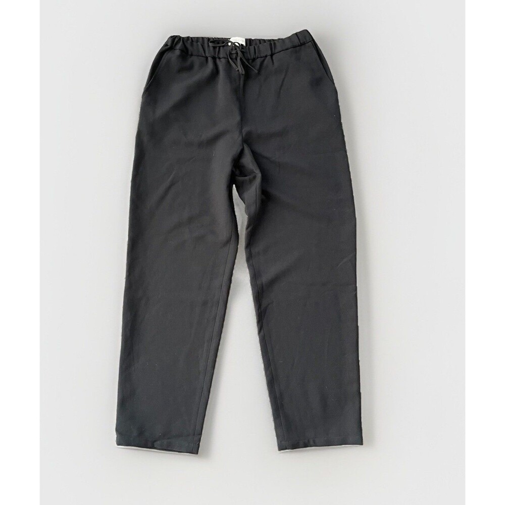 Treasure & Bond Mens Black Casual Pull On Pants Size S Drawstring